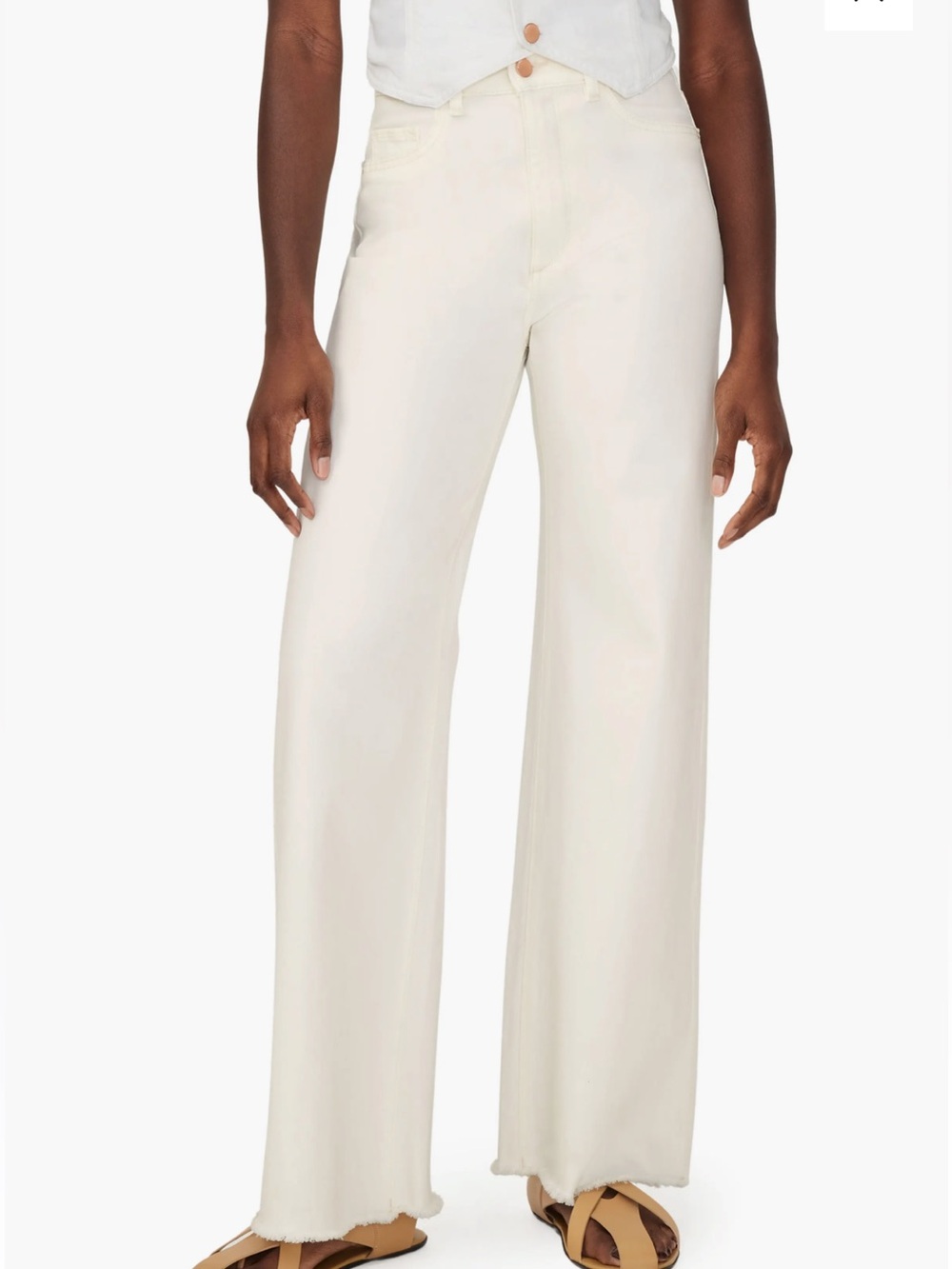 Nwt Dl1961 Hepburn wide leg high rise  size 25